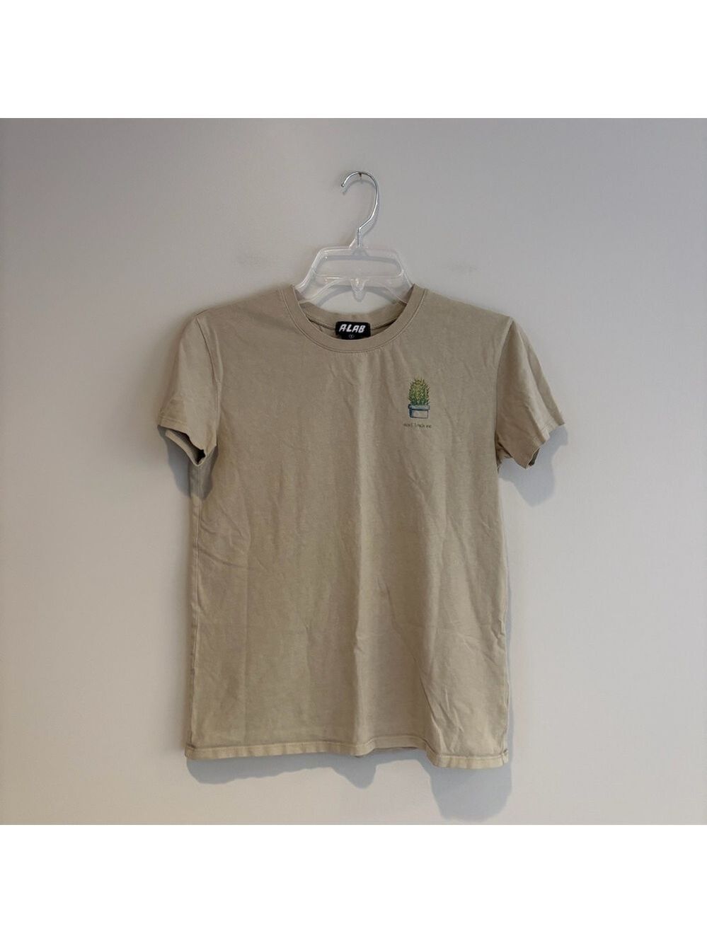 ALAB Beige Short Sleeve Sup Succa Tee